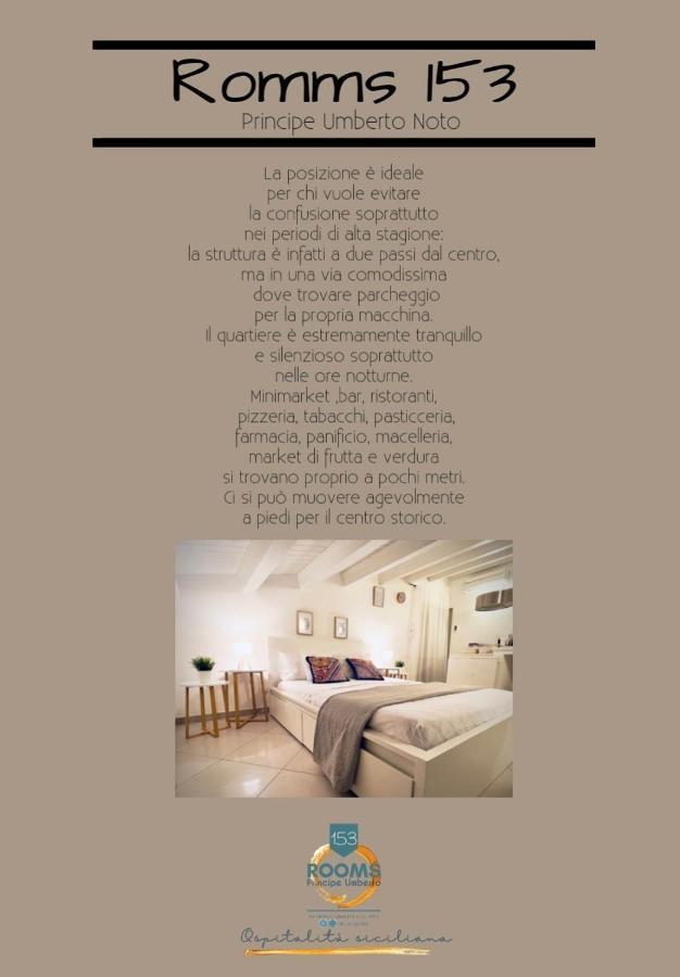Rooms 153 Principe Umberto Noto Eksteriør billede
